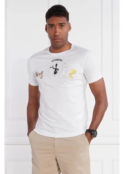Iceberg T-shirt | Regular Fit ze sklepu Gomez Fashion Store w kategorii T-shirty męskie - zdjęcie 172915188