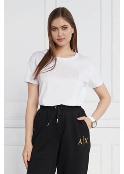 Armani Exchange T-shirt | Regular Fit ze sklepu Gomez Fashion Store w kategorii Bluzki damskie - zdjęcie 172915359