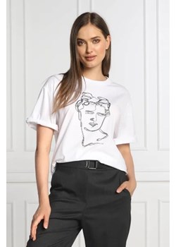 Peserico T-shirt | Regular Fit ze sklepu Gomez Fashion Store w kategorii Bluzki damskie - zdjęcie 172915427