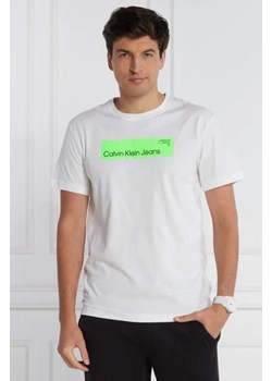 CALVIN KLEIN JEANS T-shirt HYPER REAL BOX | Regular Fit ze sklepu Gomez Fashion Store w kategorii T-shirty męskie - zdjęcie 172915438