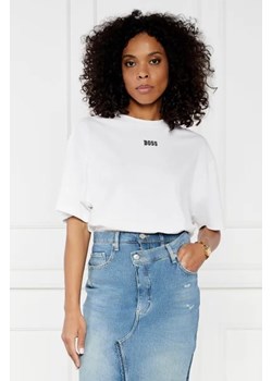 BOSS ORANGE T-shirt | Regular Fit ze sklepu Gomez Fashion Store w kategorii Bluzki damskie - zdjęcie 172916876