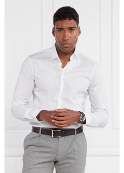 Calvin Klein Koszula POPLIN SQUARE PRINT | Slim Fit ze sklepu Gomez Fashion Store w kategorii Koszule męskie - zdjęcie 172917619
