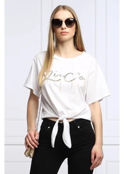Liu Jo T-shirt | Regular Fit ze sklepu Gomez Fashion Store w kategorii Bluzki damskie - zdjęcie 172917675