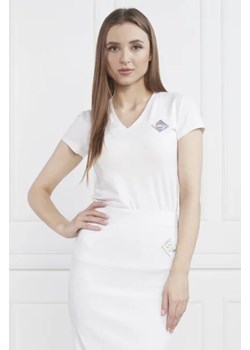 Armani Exchange T-shirt | Slim Fit ze sklepu Gomez Fashion Store w kategorii Bluzki damskie - zdjęcie 172917766