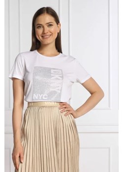 DKNY T-shirt | Regular Fit ze sklepu Gomez Fashion Store w kategorii Bluzki damskie - zdjęcie 172917788