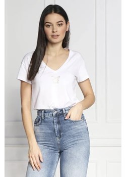 BluGirl Blumarine T-shirt | Regular Fit ze sklepu Gomez Fashion Store w kategorii Bluzki damskie - zdjęcie 172918048