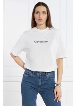 Calvin Klein T-shirt | Oversize fit ze sklepu Gomez Fashion Store w kategorii Bluzki damskie - zdjęcie 172918138