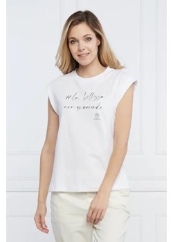 Peserico T-shirt | Regular Fit ze sklepu Gomez Fashion Store w kategorii Bluzki damskie - zdjęcie 172918459