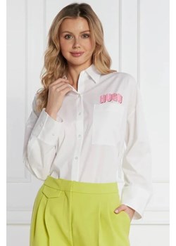 HUGO Koszula Exifa | Oversize fit ze sklepu Gomez Fashion Store w kategorii Koszule damskie - zdjęcie 172918665