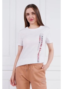 Armani Exchange T-shirt | Regular Fit ze sklepu Gomez Fashion Store w kategorii Bluzki damskie - zdjęcie 172918968