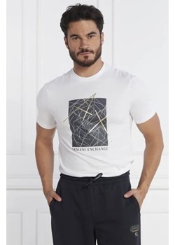 Armani Exchange T-shirt | Regular Fit ze sklepu Gomez Fashion Store w kategorii T-shirty męskie - zdjęcie 172919099