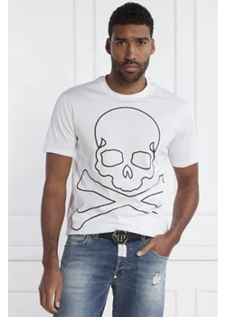 Philipp Plein T-shirt Skull&Bones | Regular Fit ze sklepu Gomez Fashion Store w kategorii T-shirty męskie - zdjęcie 172919237