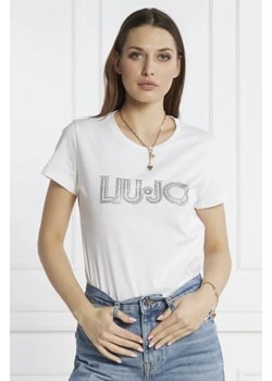 Liu Jo T-shirt | Regular Fit ze sklepu Gomez Fashion Store w kategorii Bluzki damskie - zdjęcie 172919415