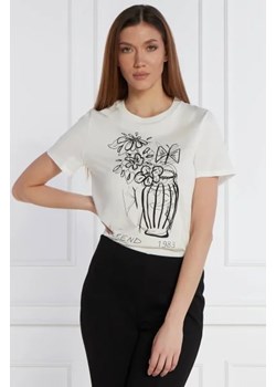 Weekend MaxMara T-shirt | Regular Fit ze sklepu Gomez Fashion Store w kategorii Bluzki damskie - zdjęcie 172919467