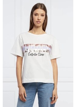 Liu Jo Rose T-shirt | Regular Fit ze sklepu Gomez Fashion Store w kategorii Bluzki damskie - zdjęcie 172919506