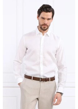 BOSS BLACK Lniana koszula Roger | Slim Fit ze sklepu Gomez Fashion Store w kategorii Koszule męskie - zdjęcie 172920009
