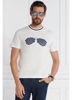 Michael Kors T-shirt MONO AVIATOR TEE | Regular Fit ze sklepu Gomez Fashion Store w kategorii T-shirty męskie - zdjęcie 172920257