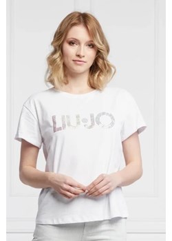 Liu Jo T-shirt | Regular Fit ze sklepu Gomez Fashion Store w kategorii Bluzki damskie - zdjęcie 172920286