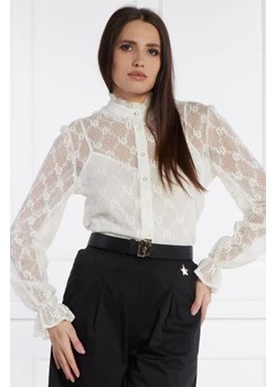 Liu Jo Koronkowa bluzka + halka | Regular Fit ze sklepu Gomez Fashion Store w kategorii Bluzki damskie - zdjęcie 172920316