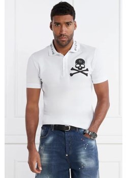 Philipp Plein Polo ROUND NECK SS | Regular Fit ze sklepu Gomez Fashion Store w kategorii T-shirty męskie - zdjęcie 172920639