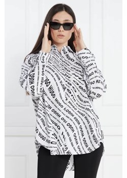 HUGO Koszula Ellisa | Regular Fit ze sklepu Gomez Fashion Store w kategorii Koszule damskie - zdjęcie 172920877