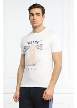GUESS T-shirt Thewat | Slim Fit ze sklepu Gomez Fashion Store w kategorii T-shirty męskie - zdjęcie 172920997