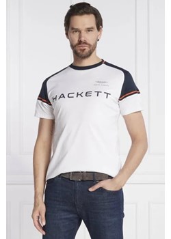 Hackett London T-shirt | Regular Fit ze sklepu Gomez Fashion Store w kategorii T-shirty męskie - zdjęcie 172921128