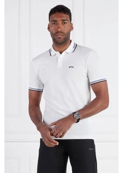 BOSS GREEN Polo Paul Curved | Slim Fit ze sklepu Gomez Fashion Store w kategorii T-shirty męskie - zdjęcie 172921308