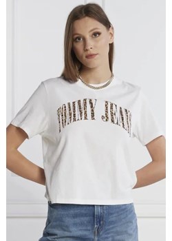 Tommy Jeans T-shirt | Classic fit ze sklepu Gomez Fashion Store w kategorii Bluzki damskie - zdjęcie 172921436