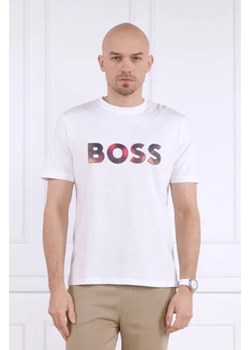 BOSS ORANGE T-shirt TeeArt | Regular Fit ze sklepu Gomez Fashion Store w kategorii T-shirty męskie - zdjęcie 172921449