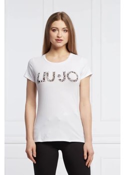 Liu Jo Beachwear T-shirt | Regular Fit ze sklepu Gomez Fashion Store w kategorii Bluzki damskie - zdjęcie 172921658