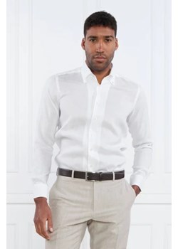 Emanuel Berg Lniana koszula bellagio | Slim Fit ze sklepu Gomez Fashion Store w kategorii Koszule męskie - zdjęcie 172921679