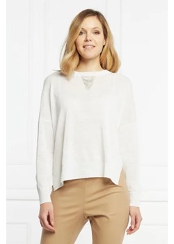 Peserico Lniany sweter | Relaxed fit ze sklepu Gomez Fashion Store w kategorii Swetry damskie - zdjęcie 172921699