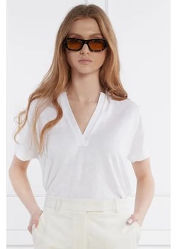 BOSS BLACK Lniana bluzka Enelina | Regular Fit ze sklepu Gomez Fashion Store w kategorii Bluzki damskie - zdjęcie 172922798
