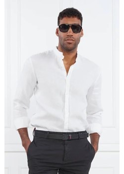 HUGO Lniana koszula Elvory | Slim Fit ze sklepu Gomez Fashion Store w kategorii Koszule męskie - zdjęcie 172922908