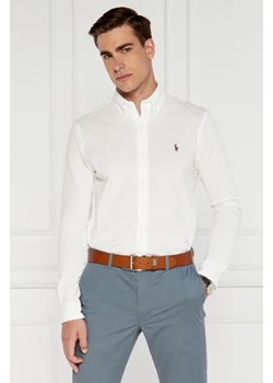 POLO RALPH LAUREN Koszula KNIT OXFORD | Regular Fit ze sklepu Gomez Fashion Store w kategorii Koszule męskie - zdjęcie 172923008