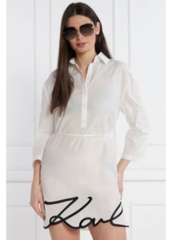 Karl Lagerfeld Sukienka SIGNATURE ze sklepu Gomez Fashion Store w kategorii Sukienki - zdjęcie 172923229