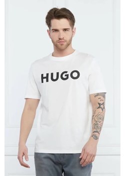 HUGO T-shirt Dulivio | Regular Fit ze sklepu Gomez Fashion Store w kategorii T-shirty męskie - zdjęcie 172924379