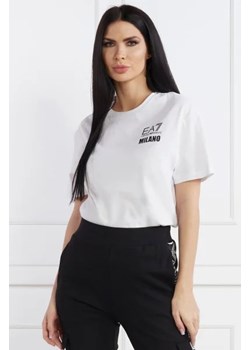 EA7 T-shirt | Regular Fit ze sklepu Gomez Fashion Store w kategorii Bluzki damskie - zdjęcie 172924726