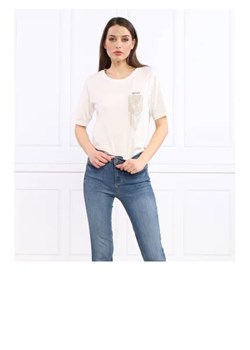 Liu Jo Sport T-shirt | Regular Fit ze sklepu Gomez Fashion Store w kategorii Bluzki damskie - zdjęcie 172924758