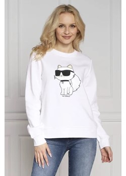 Karl Lagerfeld Bluza ikonik 2.0 CHOUPETTE | Regular Fit ze sklepu Gomez Fashion Store w kategorii Bluzy damskie - zdjęcie 172924775