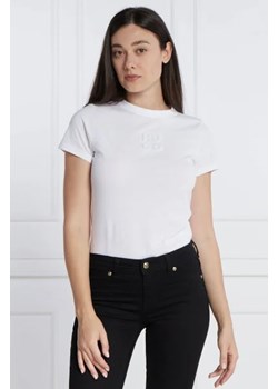 HUGO T-shirt Classic Tee 3 | Regular Fit ze sklepu Gomez Fashion Store w kategorii Bluzki damskie - zdjęcie 172925055