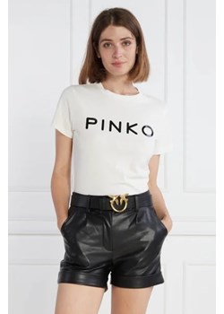 Pinko T-shirt | Regular Fit ze sklepu Gomez Fashion Store w kategorii Bluzki damskie - zdjęcie 172925098