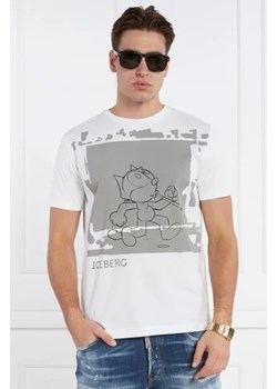 Iceberg T-shirt | Regular Fit ze sklepu Gomez Fashion Store w kategorii T-shirty męskie - zdjęcie 172925219