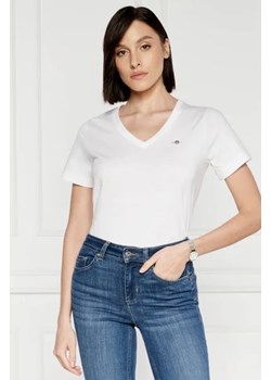 Gant T-shirt SHIELD | Regular Fit ze sklepu Gomez Fashion Store w kategorii Bluzki damskie - zdjęcie 172925299