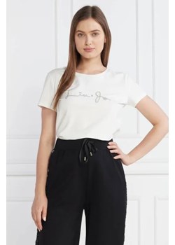Liu Jo Sport T-shirt | Regular Fit ze sklepu Gomez Fashion Store w kategorii Bluzki damskie - zdjęcie 172925625