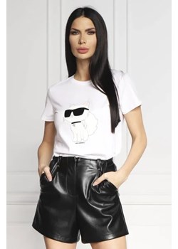 Karl Lagerfeld T-shirt ikonik 2.0 choupette | Regular Fit ze sklepu Gomez Fashion Store w kategorii Bluzki damskie - zdjęcie 172925888