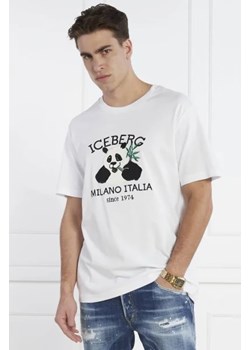Iceberg T-shirt | Regular Fit ze sklepu Gomez Fashion Store w kategorii T-shirty męskie - zdjęcie 172926955