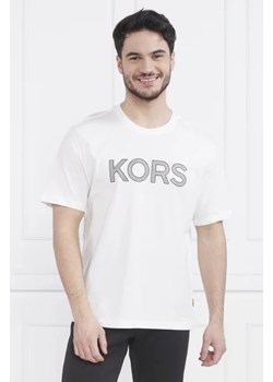 Michael Kors T-shirt CHECKER KORS | Oversize fit ze sklepu Gomez Fashion Store w kategorii T-shirty męskie - zdjęcie 172927258