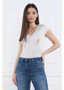 Elisabetta Franchi T-shirt | Regular Fit ze sklepu Gomez Fashion Store w kategorii Bluzki damskie - zdjęcie 172927268